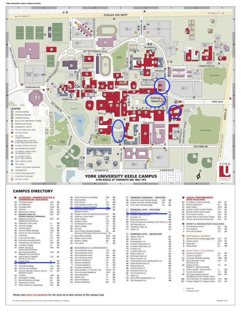 UWRF Campus Map