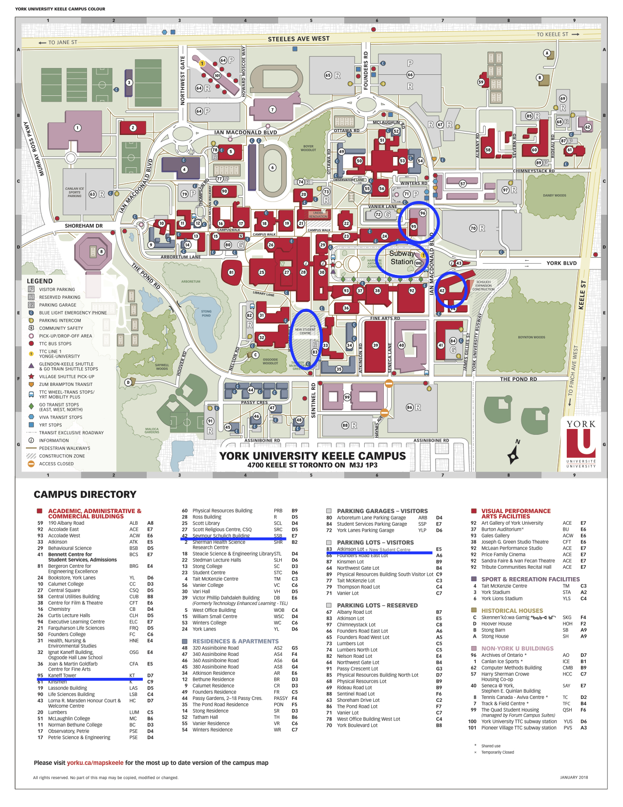 Campus Map and Conference Locations – GenUrb – Urbanization, Gender ...